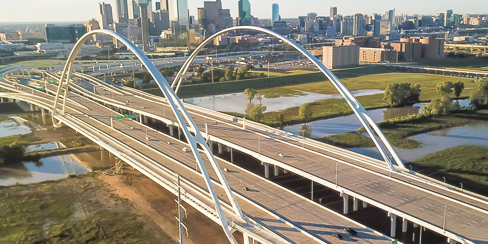 Margaret McDermott Bridge IN DALLAS, TX